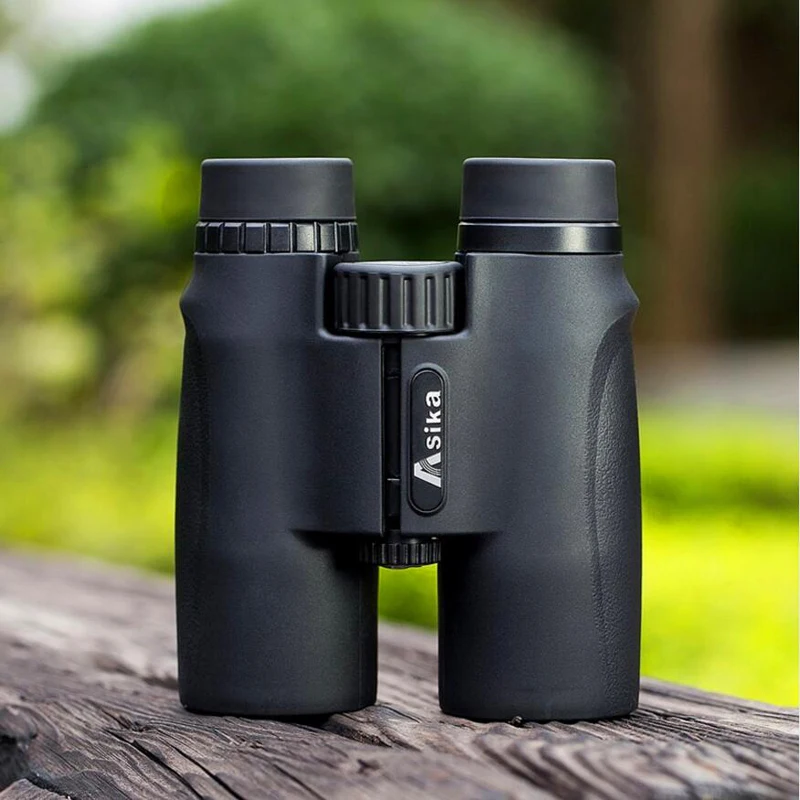 Asika High Quality 10x42 Binoculars Caza HD Professional Military Telescope lll Night Vision Optical For Bird-watching Camping