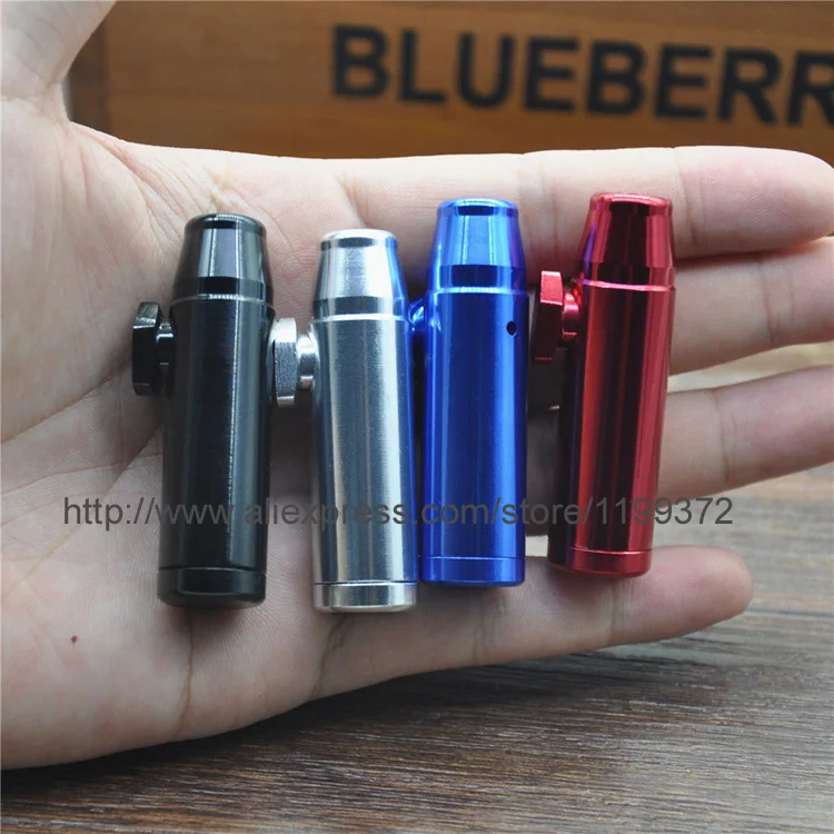 Цилиндрическая алюминиевая металлическая курительная трубка для табака кальян