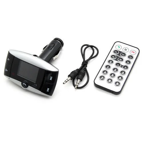1," ЖК-дисплей машинный набор Bluetooth MP3 плеер Музыкальный плеер USB, SD/MMC пульта дистанционного управления+ Беспроводной FM передатчик модулятор автомобильное зарядное устройство для мобильного телефона