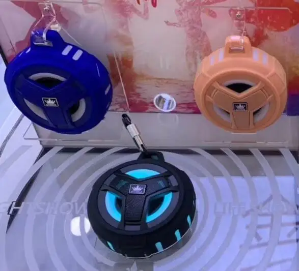 Кингон К218 Беспроводная Bluetooth колонка с встроенным микрофоном Стерео IXP6 Водонепроницаемая на открытом воздухе С басами Мини Портативная.