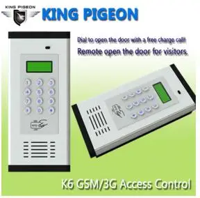 3G GSM система контроля доступа домофон поддерживает RFID карты для квартиры