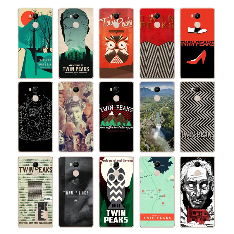 DREAMFOX L406 Welcome To Twin Peaks Soft TPU Silicone Case Cover For Xiaomi Redmi Note 3 4 4X 5 5A 6 7 Pro Global |