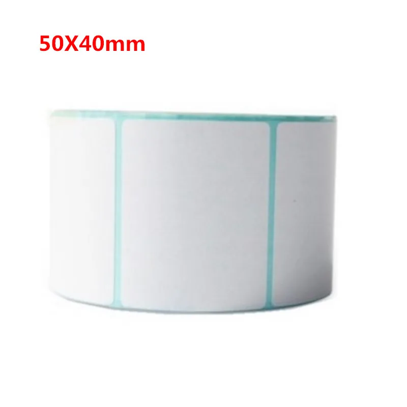 50*40*600pcs per roll Thermal Label Adhesive Stickers 50mm X 40mm Sensitive Sticker Barcode Printer Labels | Компьютеры и офис