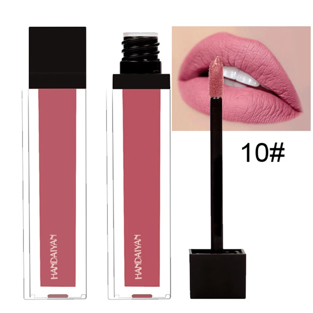 Золотистый серебристый блеск для губ матовый бальзам пятен на губах