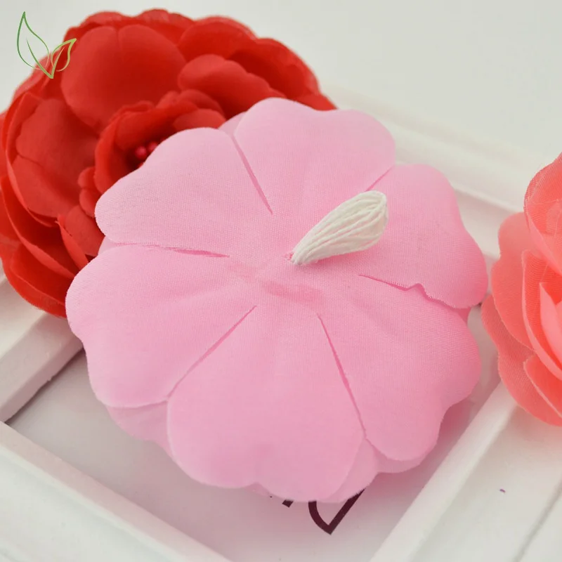 Шелковый искусственный цветок 7 см сушеные Искусственные цветы камелии