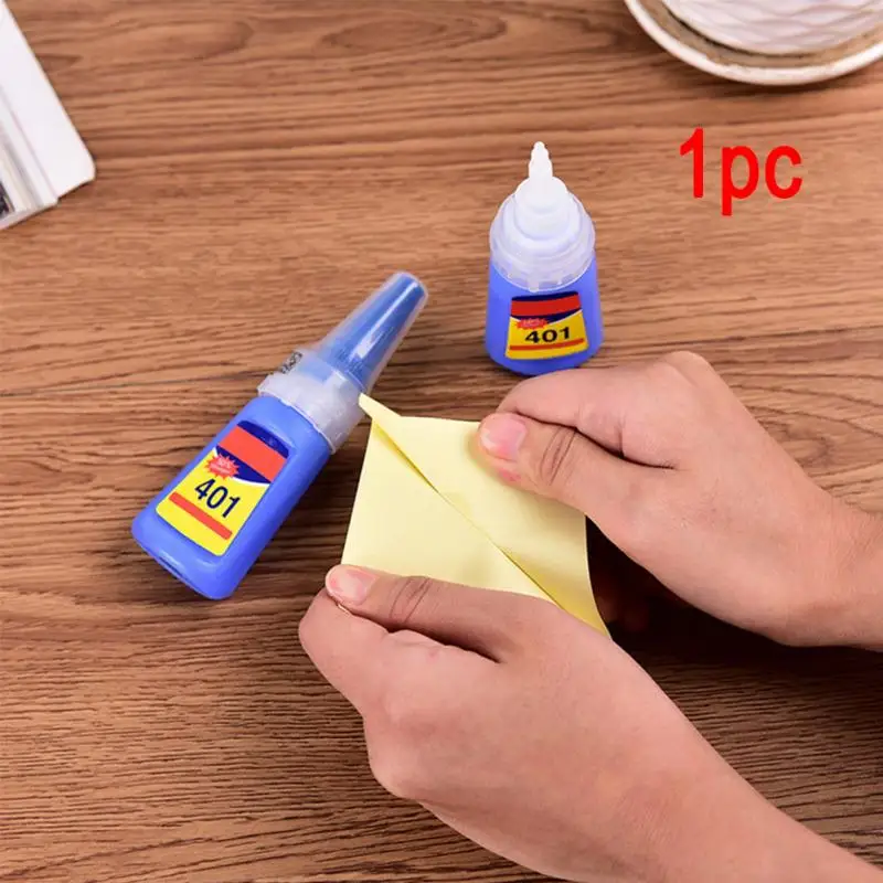 Быстрая фиксация 401 мгновенный быстрый клей 20 г в бутылке прочный супер