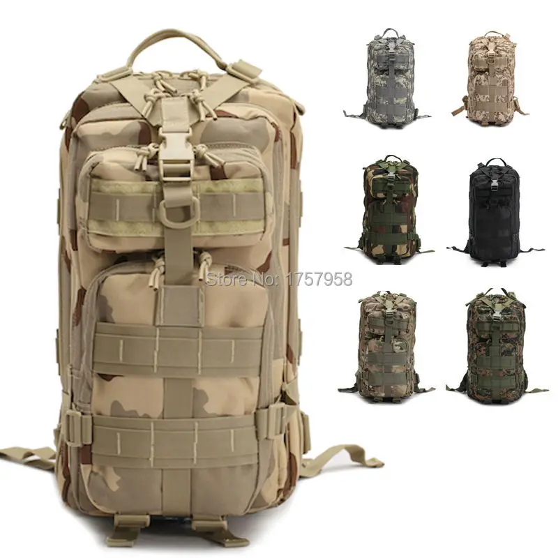 Военный тактический рюкзак 3P система Молле водонепроницаемый для кемпинга
