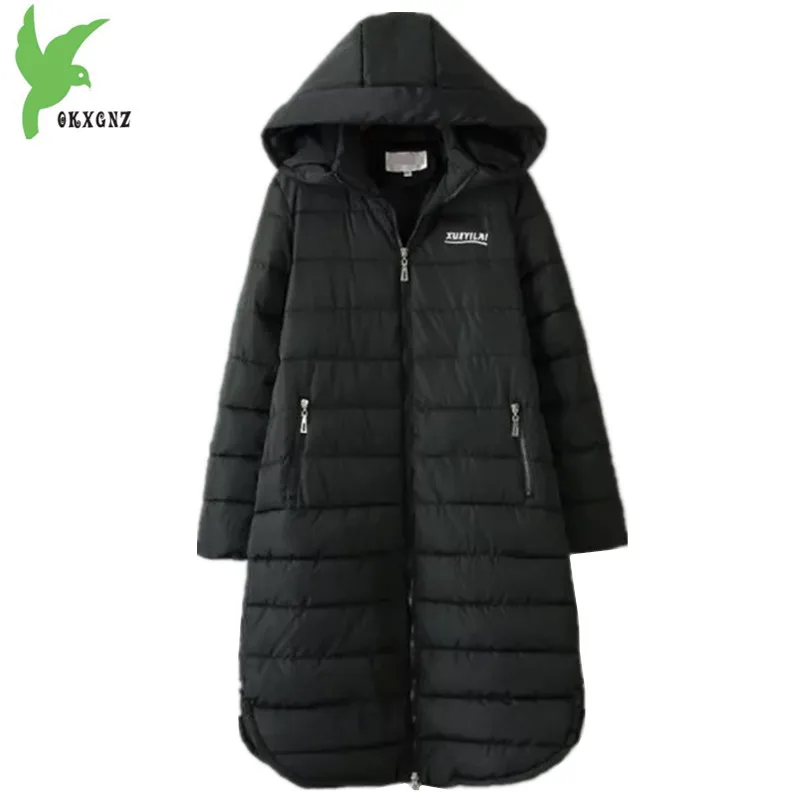 Зимние хлопковые куртки с капюшоном OKXGNZ 1405 большие размеры 6XL|cotton coat|women winterwomen winter