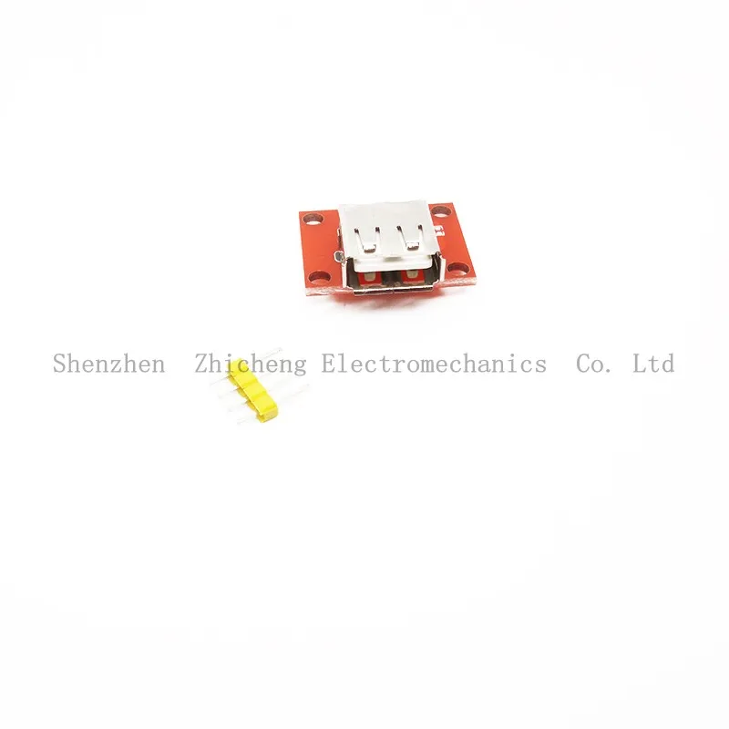 Высокое количество DIY USB тип A женский Breakout Board 5V мощность 2 54 мм заголовок|header