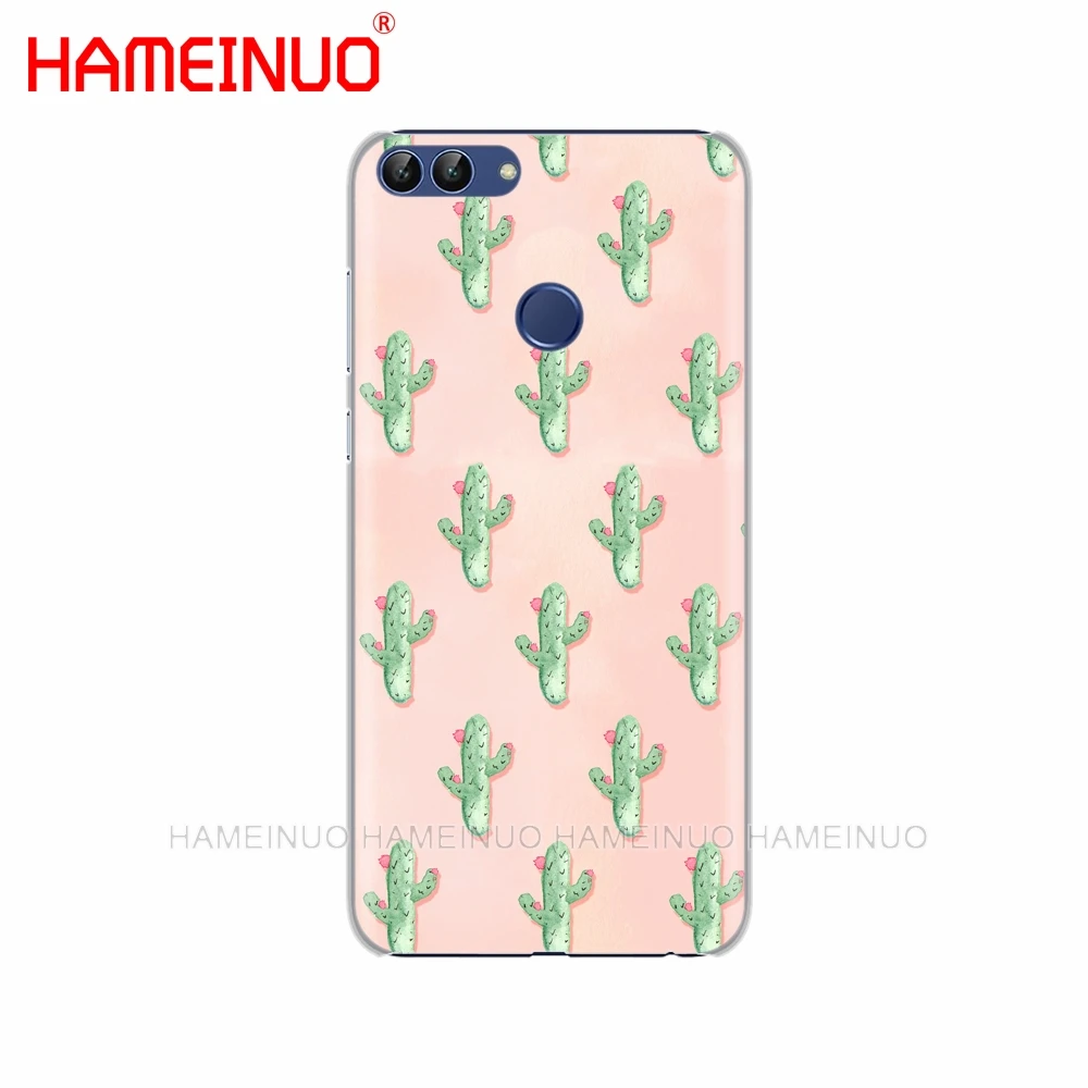 HAMEINUO панда для Coque Luxe Cactus чехол телефона Huawei NOVA 2 2S 3e PLUS LITE p smart 2018 enjoy 7s mate 7 8 9 10 pro -