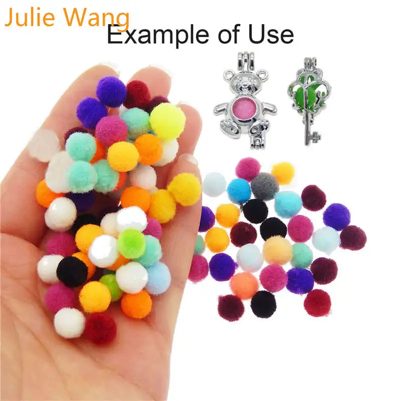 120/200 шт. шарики для украшений Julie Wang 10/15 мм | Украшения и аксессуары