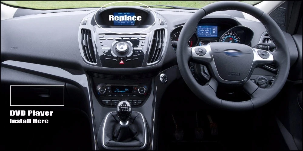 Liandlee для Ford Kuga 2013~ Автомагнитола BT CD dvd-плеер gps Nav Navi навигация Advanced Wince& Android 2 в 1 S160 система