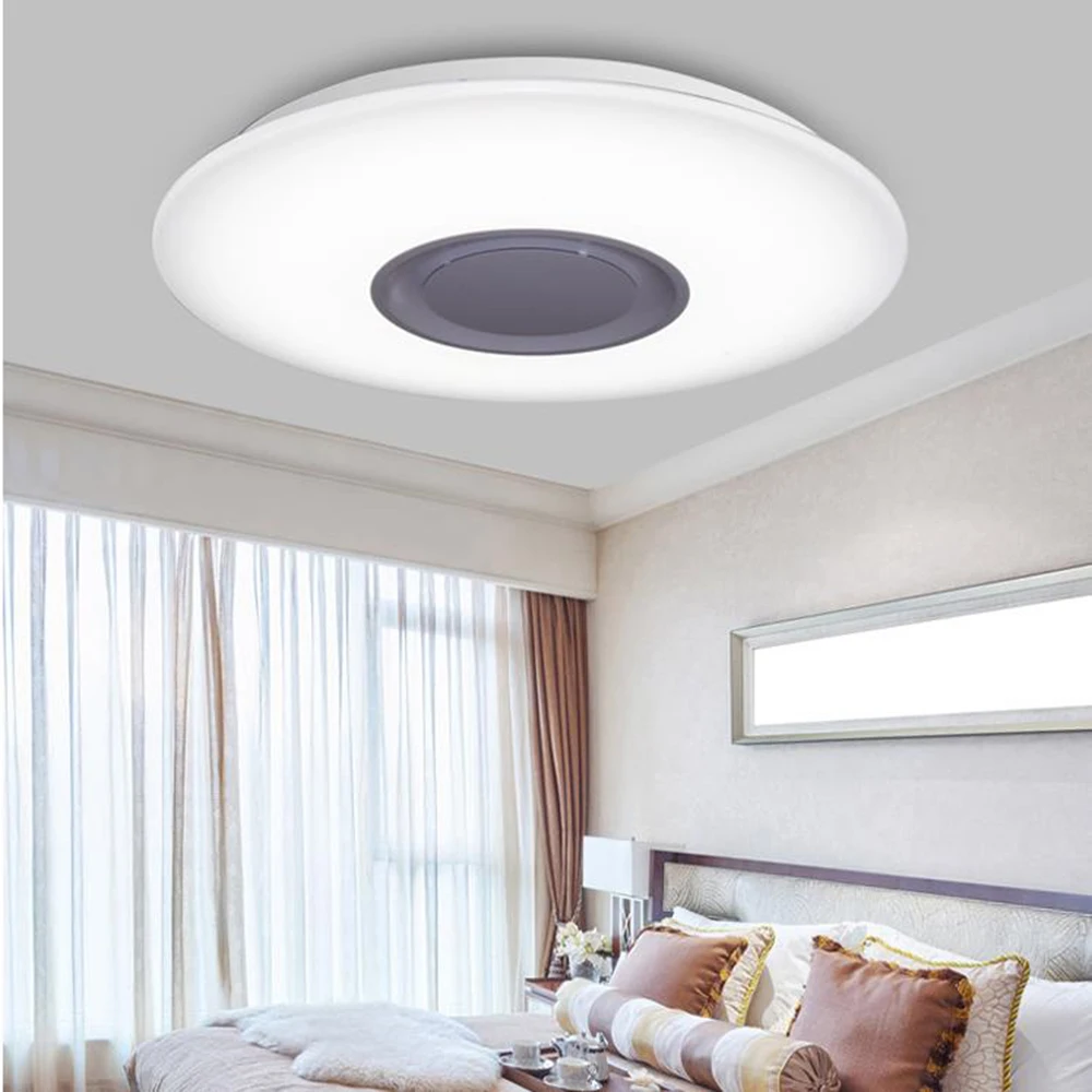 Умный потолочный светодиодный светильник лампа с регулируемой яркостью