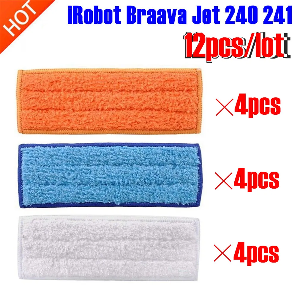 Щетки для робота пылесоса iRobot Braava Jet 240 241 12 шт./Лот 4 шт.|robot cleaner brush|cleaner partsrobot brush |