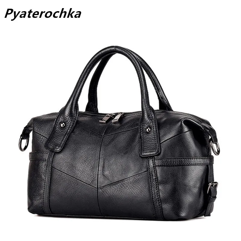 Женская сумка мессенджер Pyaterochka из натуральной кожи через плечо|Сумки с ручками| |