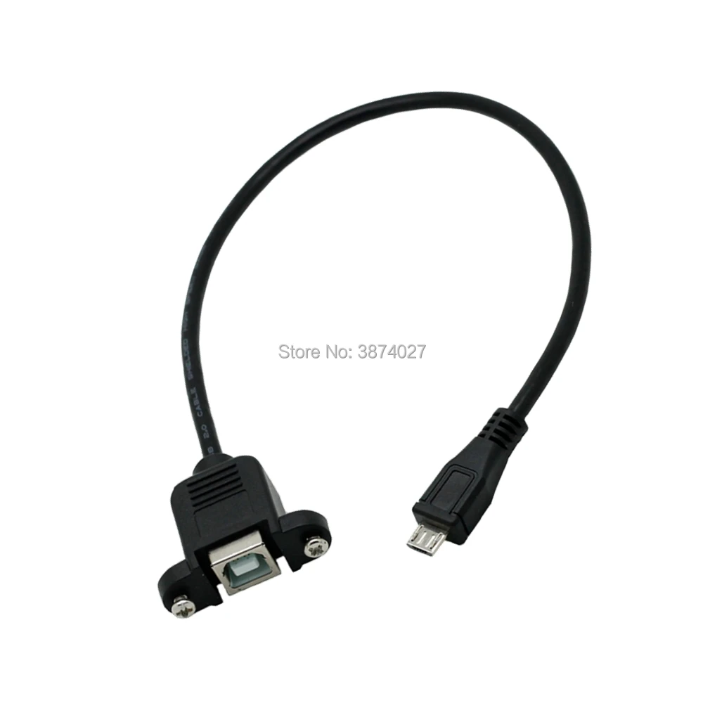 5 контактный кабель Micro USB 2 0 папа B типа мама 30 см 50 с кабелями для крепления на