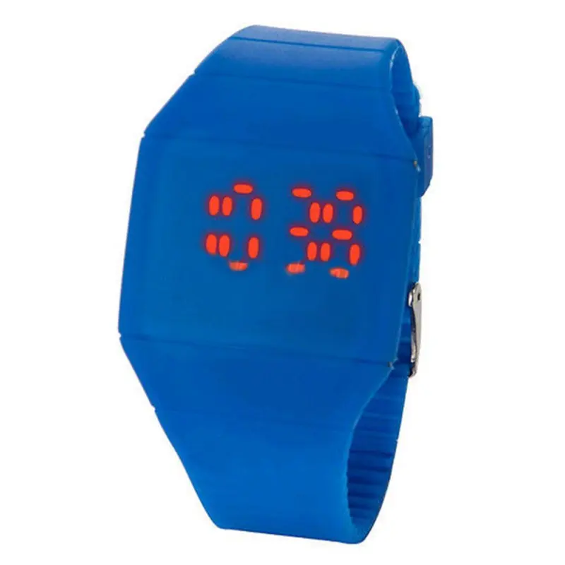 2017 новое поступление водонепроницаемые цифровые светодиодный часы спортивные