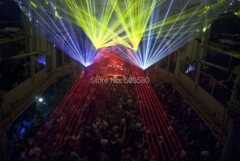 Лазерный светильник ing большой мощности 5 Вт RGB 5000 МВт анимационный лазерный
