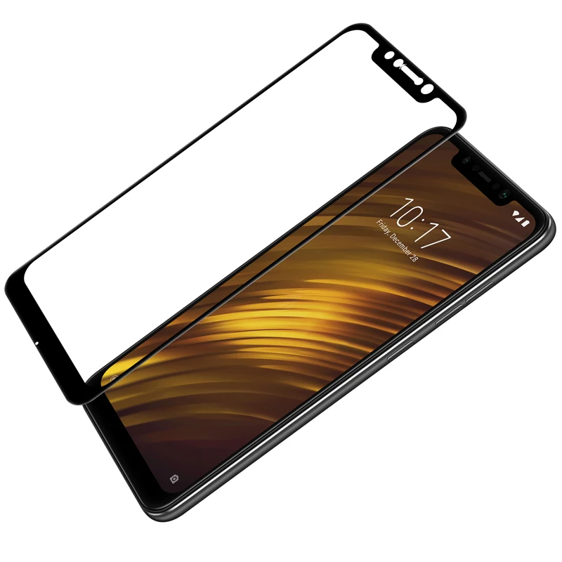 Для xiaomi pocophone f1 Защитное стекло для экрана полное покрытие Nillkin CP+ 9H 0,33 мм Тонкий pocophone f1 закаленное стекло изогнутое 6,18''