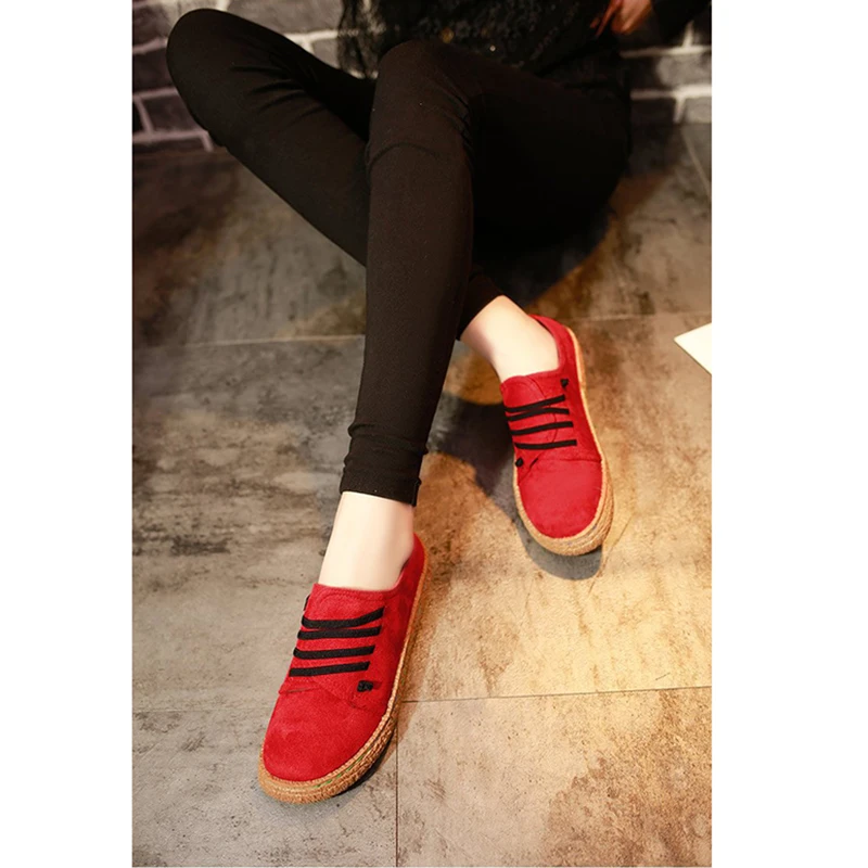 Винтажные туфли на плоской подошве женские лоферы с круглым носком повседневные