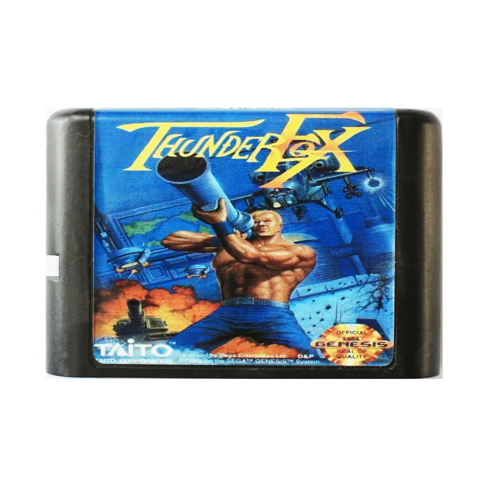 

Thunder Fox 16 bit MD Game Card For Sega Mega Drive For SEGA Genesis