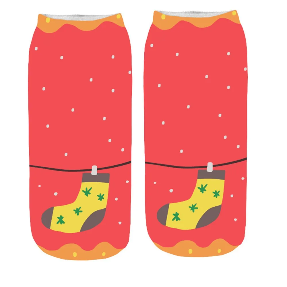 Новые дизайнерские женские носки с 3D принтом кота унисекс рисунком забавные