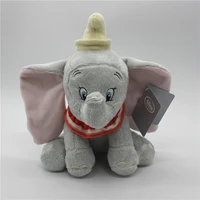 1pcs disney sitting 25cm dumbo elephant plush toys dumbo stuffed animals soft toys for boy gift