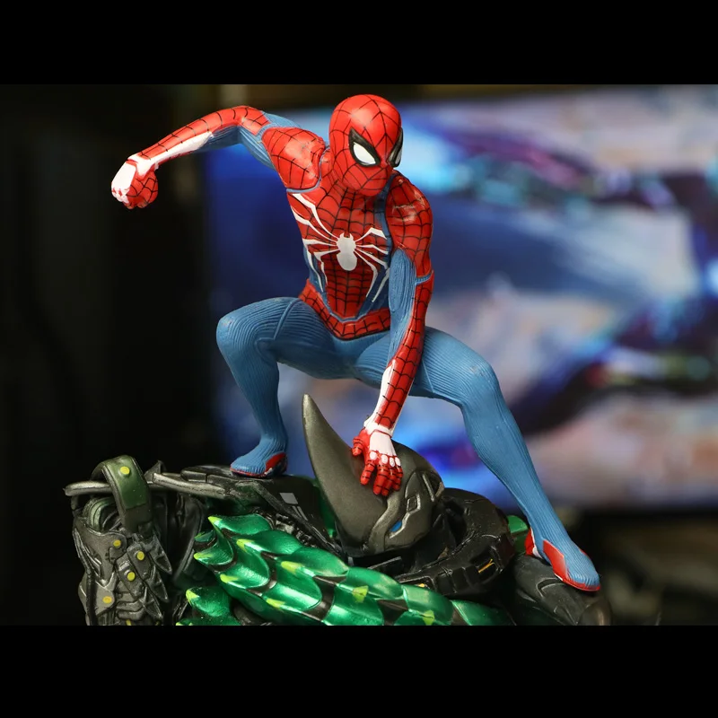 Человек паук PS4 статуя человека паука Фигурка Человека Модель Коллекционная