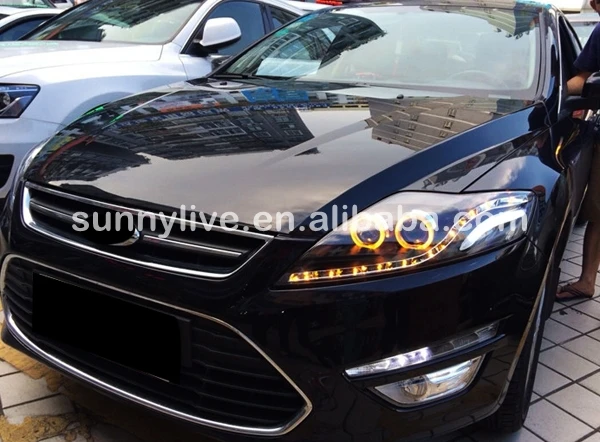 Для FORD Fusion titanium Mondeo фары прожекторные линзы 2007-2012 год JC стиль