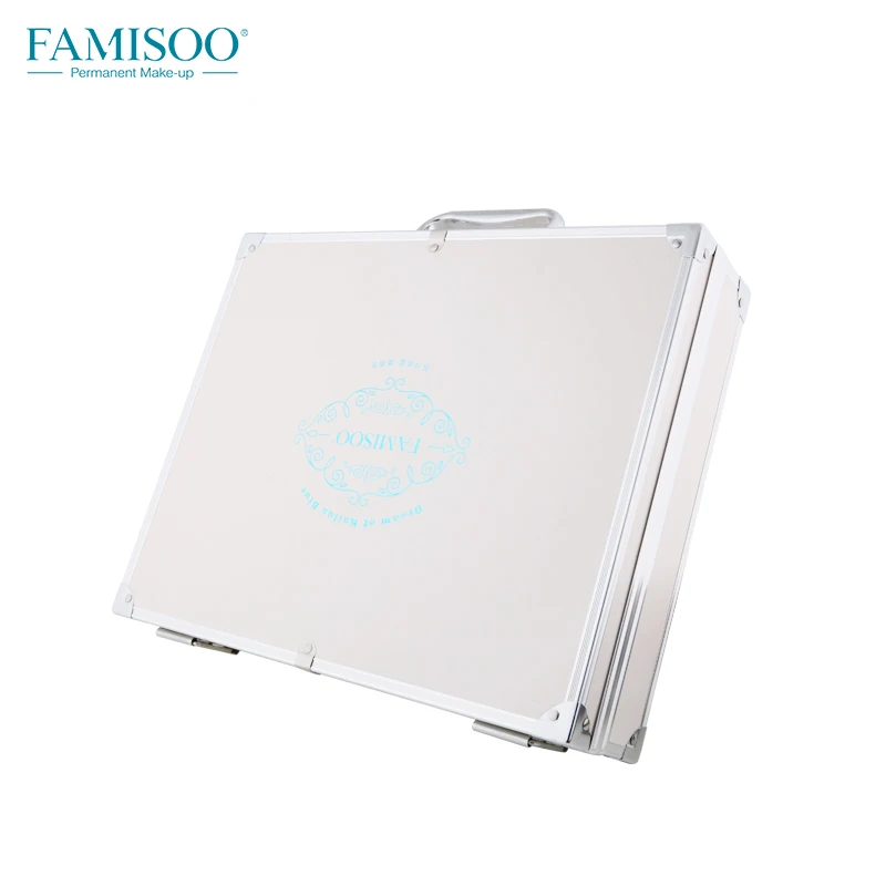FAMISOO Professional Tattoo Kit Set Rotary Machine Pen Power Ink Sets Needles Accessories Eyebrow Eyeliner Lip Permanent Makeup | Красота и