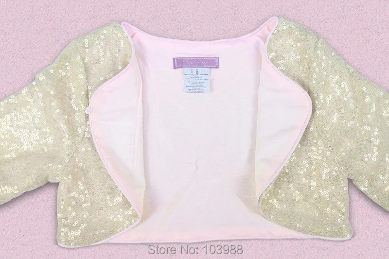 Детская атласная Вечерние тка с длинным рукавом цветочным принтом|fashion bolero|long sleeve