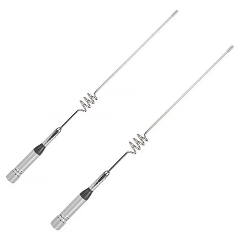 2 шт двухдиапазонный UHF/VHF 144/430MHz с высоким коэффициентом усиления любительский UHF штекер PL-259 Мобильная Автомобильная Радио Антенна NL-77H(длина: 28,8 см/11,4 дюйма