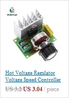 AC 220V 2000W SCR регулятор напряжения затемнения Диммер контроллер скорости двигателя термостата