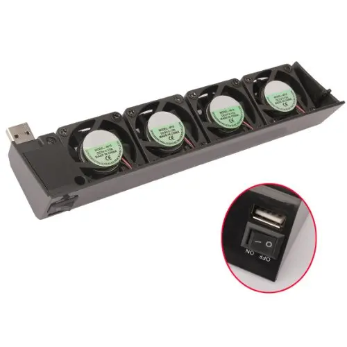 Охлаждающий вентилятор с usb-разъемом Cooler 4-вентилятор автоматический Температура размер можно регулировать для sony PS3 Playstation 3 игровой консоли coolingpad тепла exhauste