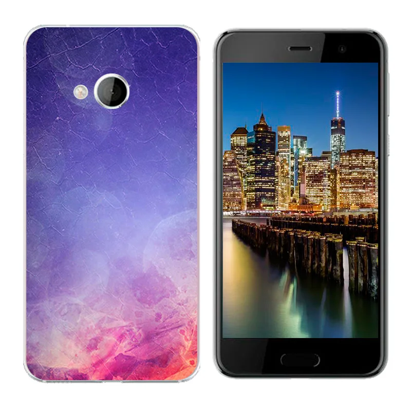 Phone Cases for HTC U Play Case Cat Landscape Printing Back Cover Fundas Soft Silicone TPU Ultra Thin Covers Alpine |