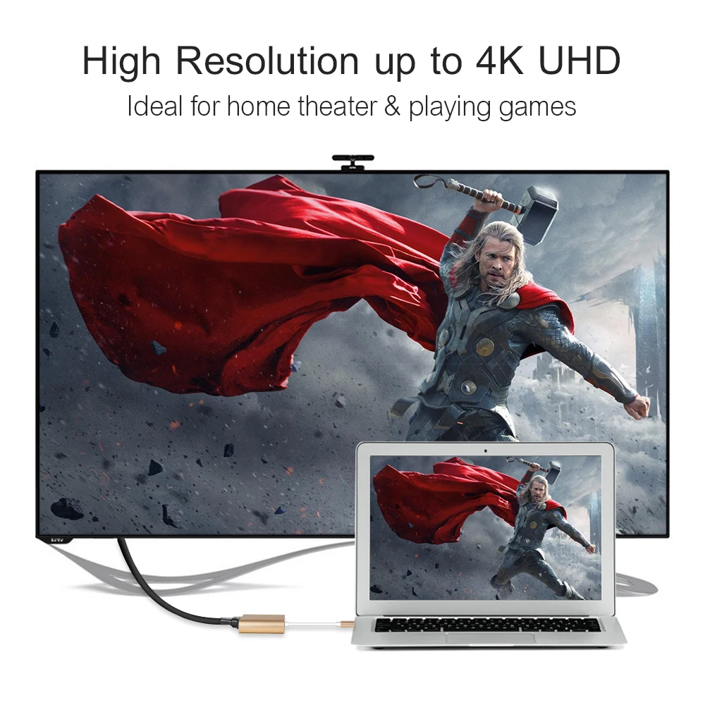 GOOJODOQ USB C Type Hub 3 1 к HDMI 4K адаптер конвертер кабель для Macbook Pro 2016 2015 2K Hub|hub usb|hub usb 3.1type c