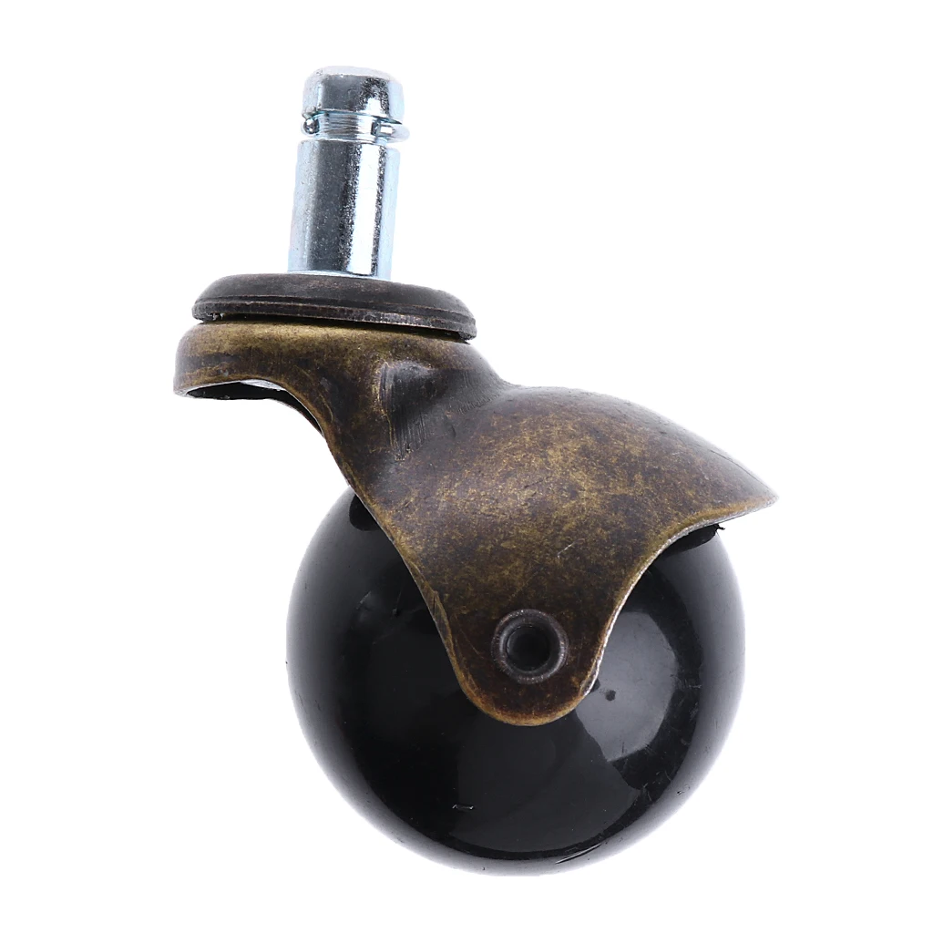 Универсальные поворотные ролики 2 дюйма античная медь шариковый ролик офисное