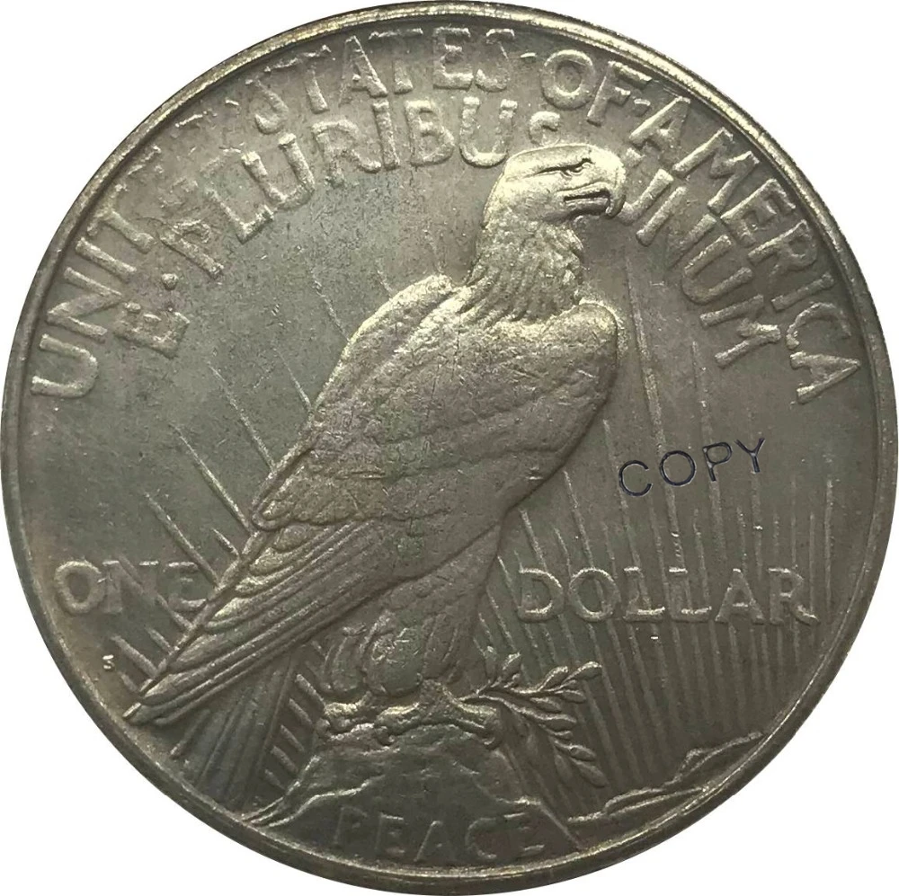 S 1935 США 1 один доллар мира свободы предметы коллекционирования из мельхиора