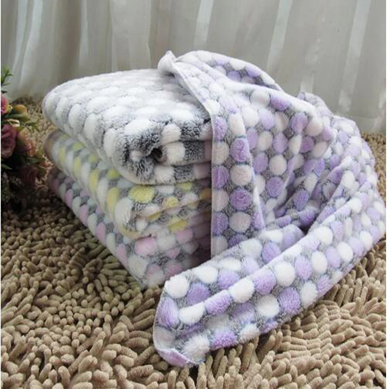 Новый стиль красивые теплые pet кровать Коврики крышка Маленький Средний Большой