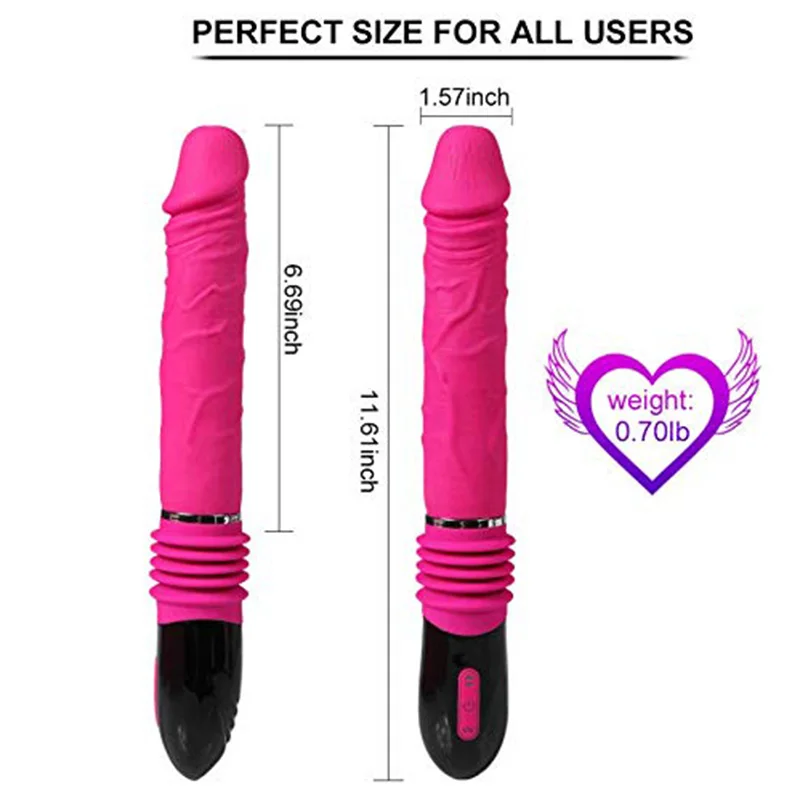 Телескопический вибратор CRDC для женщин Стимулятор клитора мастурбации 7