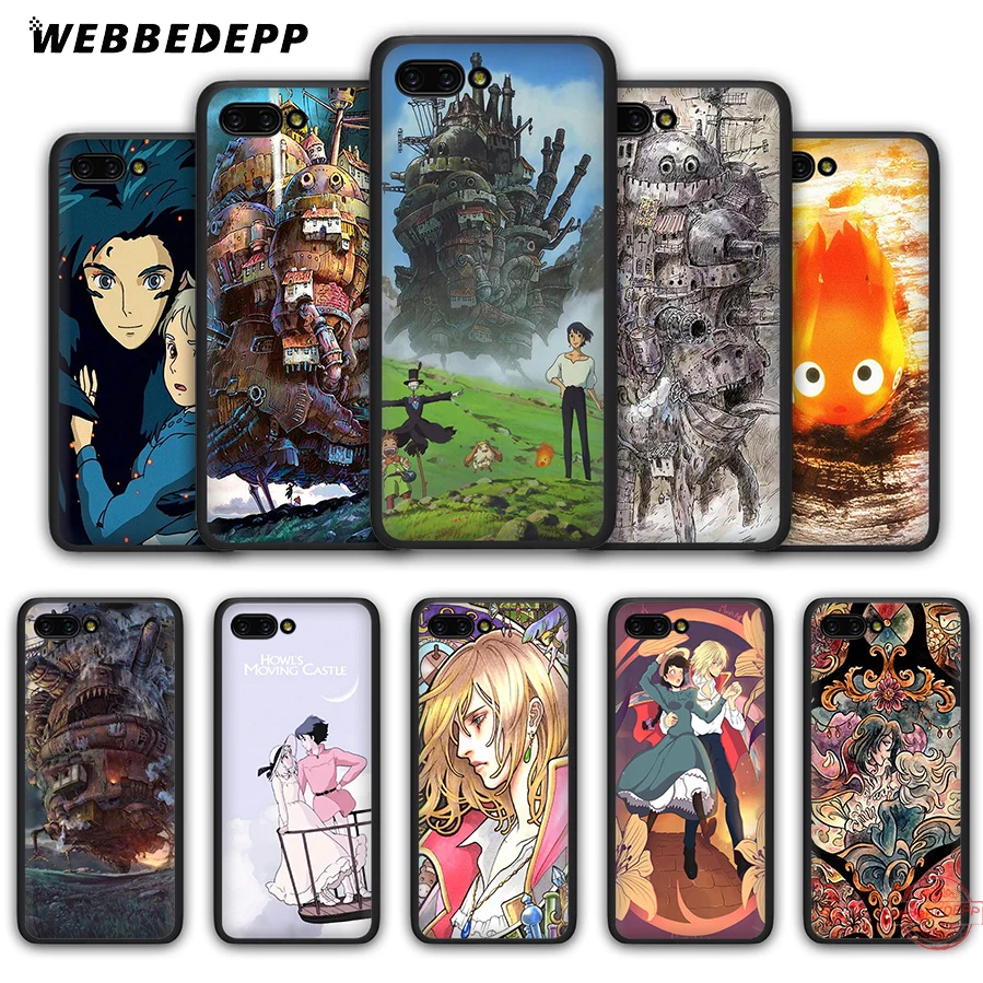Мягкий чехол WEBBEDEPP Howl's Howls с движущимся замком для Honor 20 10 9 9X 8 Lite 8C 8X 7X 7C 7A 3 ГБ 6A Pro
