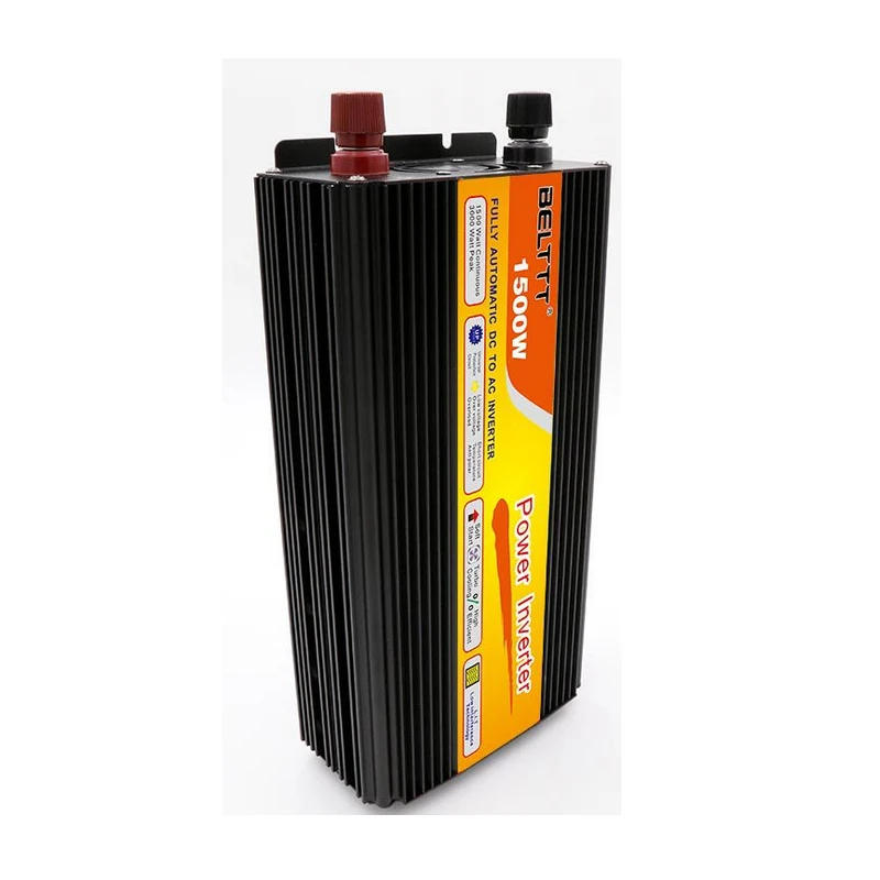 

I Key Buy 1PC High Quality High-Power 12V To 220V 1500W Correction Wave Car Power Inverter DC-AC Booster Home Intelligence