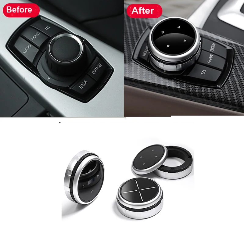 Автомобильная Мультимедийная декоративная наклейка ABS M Power performance для BMW E46 E53 E60 E90