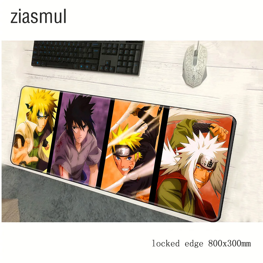 Наруто padmouse 800x300x2 мм коврик для мыши notbook компьютерный коврик для мыши Sharingan игровой коврик для мыши геймер для ноутбука коврики для мыши
