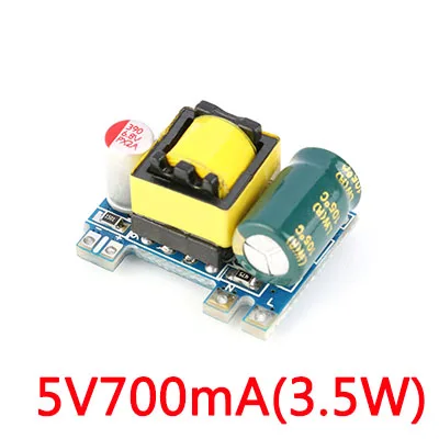 5V 700mA Isolated 5 V 700mA 12 V 300mA 3,5 W изолированный переключатель питания модуль понижающий преобразователь понижающий модуль 220 V поворот 5 V/12 V - Цвет: 5V 700mA