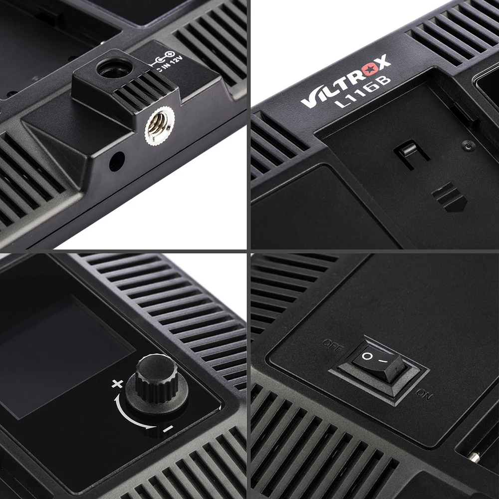 Viltrox L 116B 5600K белая версия ультра тонкий ЖК монитор с регулируемой яркостью