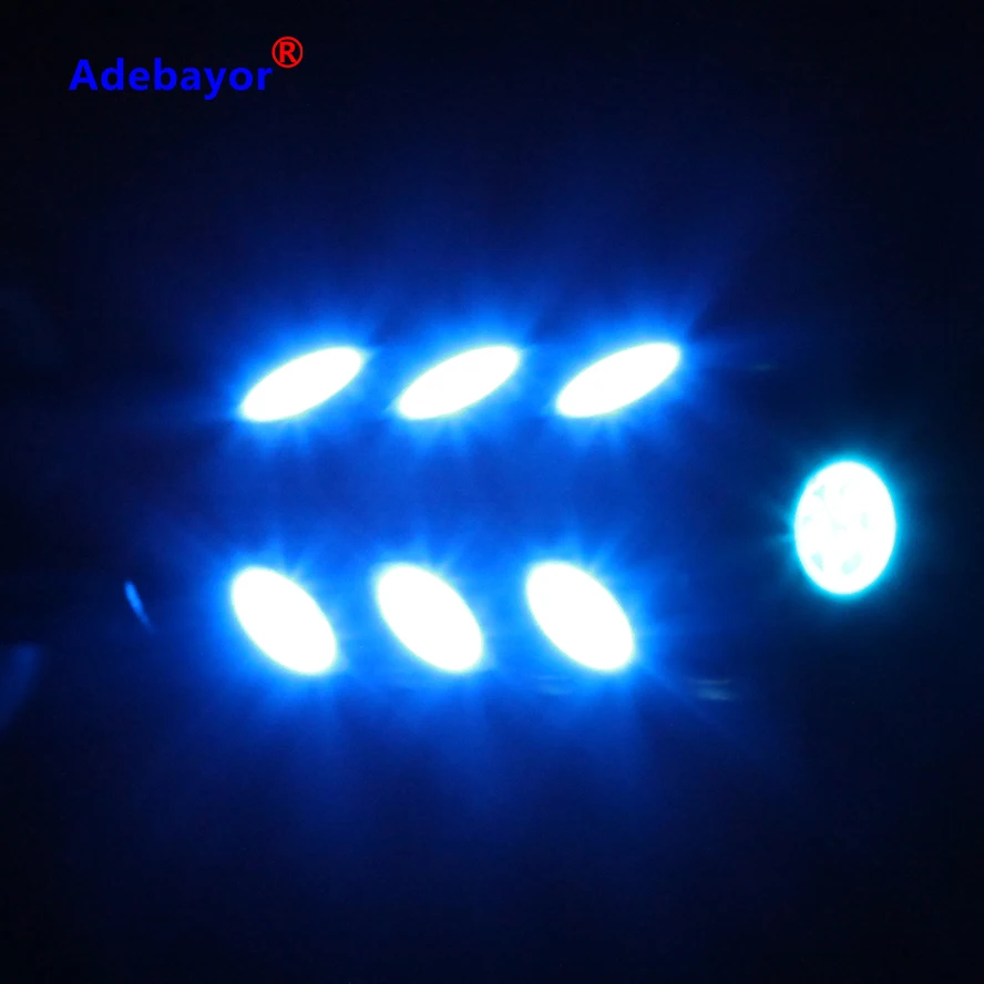 100X автомобильный H1 5050 SMD 13 светодиодный противотуманный фонарь светильник лампа