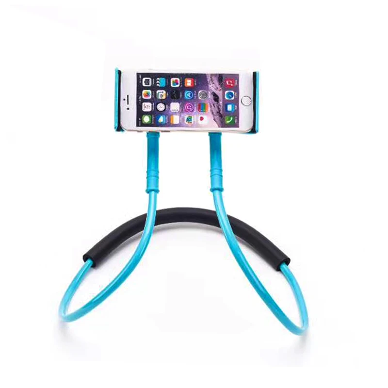 flexible neck holder lazy waist support selfie live show holder table car phone holder stand bracket free your hand 3 5 6 3inch free global shipping