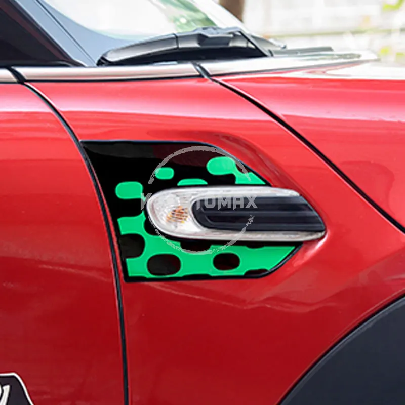 KJAUTOMAX для мини Купера F55 F56 наклейка на крыло UnionJack серый Джек сине-зеленый