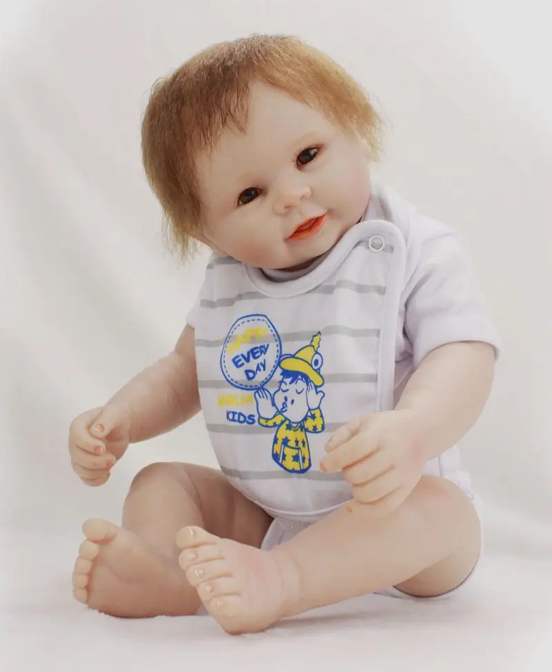 Bebe настоящий милый новорожденный мальчик куклы Reborn Младенцы 22 &quotполный